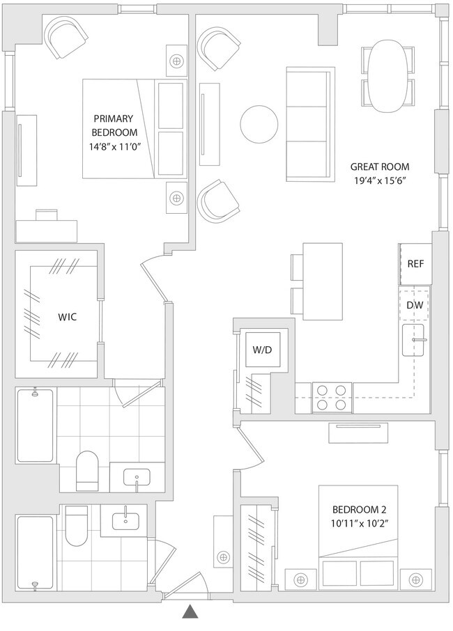 Unit 402 402 floor plan